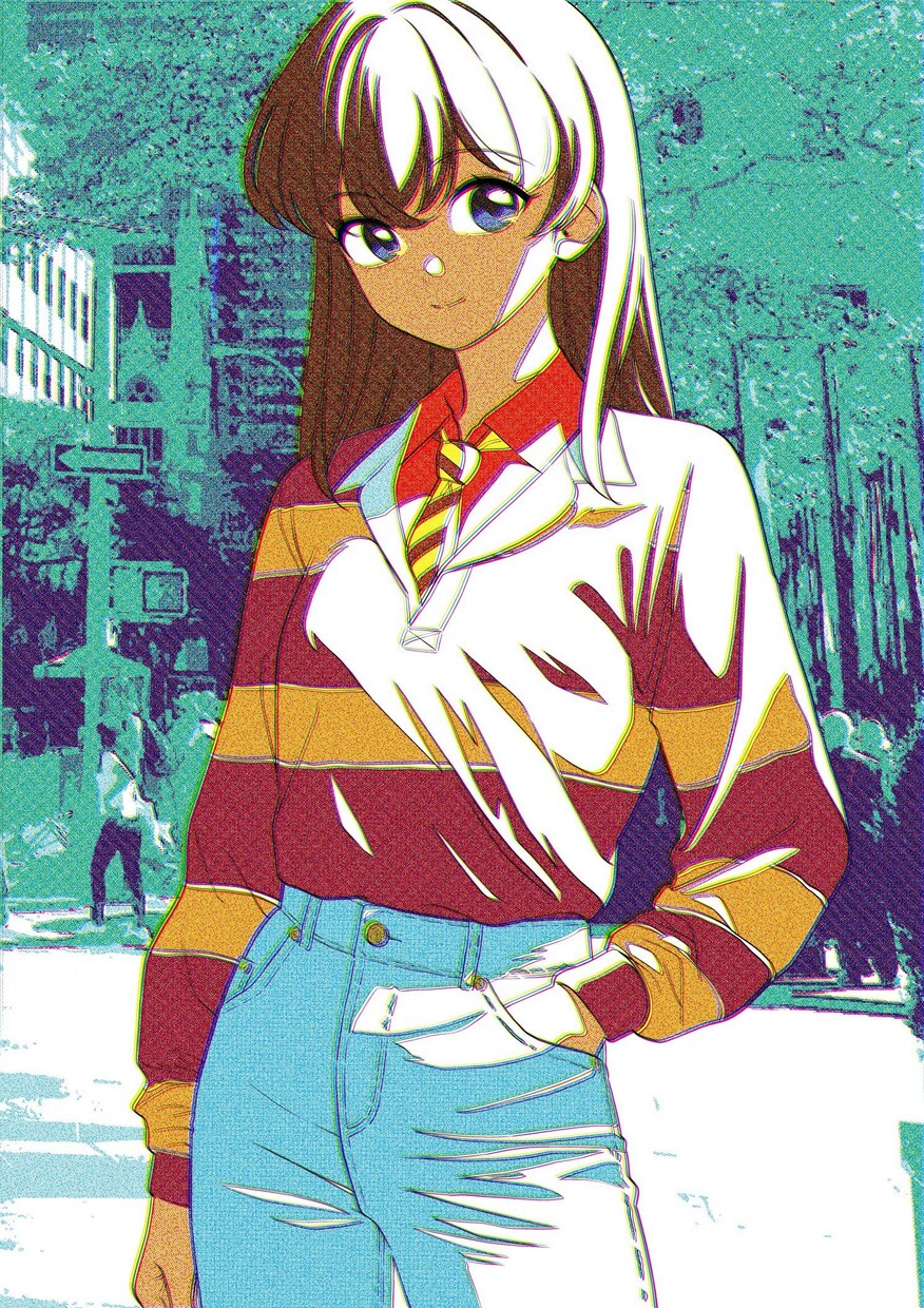 レトロな背景・人物、イラスト描きます レトロコミックな雰囲気でちょっぴり懐かしさを感じたい方へ イメージ8