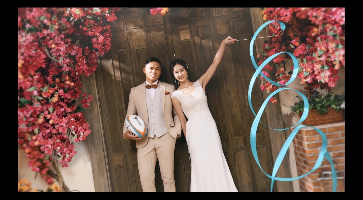 結婚式オープニングムービー制作致します 前撮り写真でスタイリッシュに☆ イメージ3