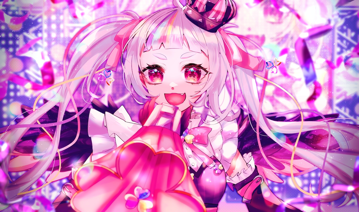歌ってみた等用のイラスト描きます 鑑賞用、歌みた動画、キャス画、表紙など用途様々！ イメージ6