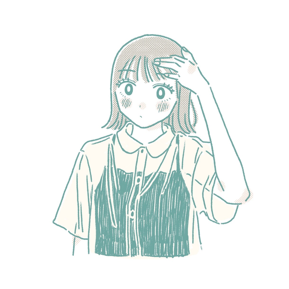 商用可!シンプルおしゃれな女性向けイラスト描きます 似顔絵やアイコンからメディアの挿絵まで◎親しみをプラス！ イメージ4