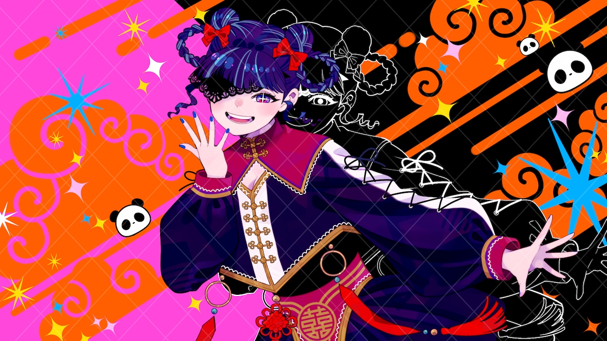 商用可◎　理想に沿った個性あるイラストお描きします SNS用・一枚絵・サムネイル・グッズ用など幅広く承ります イメージ6