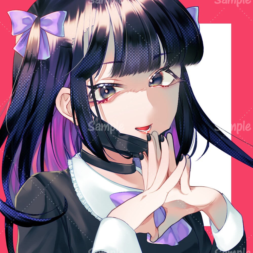 SNSアイコンや立ち絵を制作いたします 可愛い女の子からクールな男性まで　お気軽にご相談ください！ イメージ3