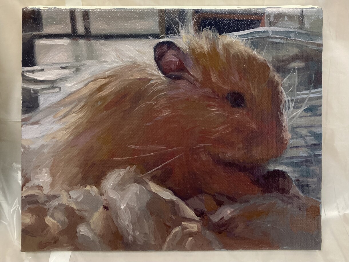 ペットの写真で油絵描きます 大切な家族の写真をアートにしませんか？ イメージ4