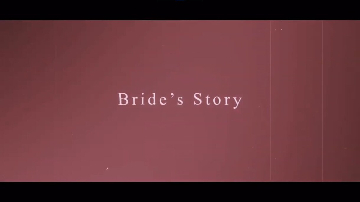 感動的な結婚式のプロフィールムービーを制作します 一生に一度の最高の感動ムービーを イメージ3
