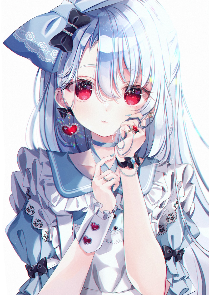 立ち絵イラスト、一枚絵などを制作します あなたの動画やゲームを彩るキャラクターを制作します！ イメージ2