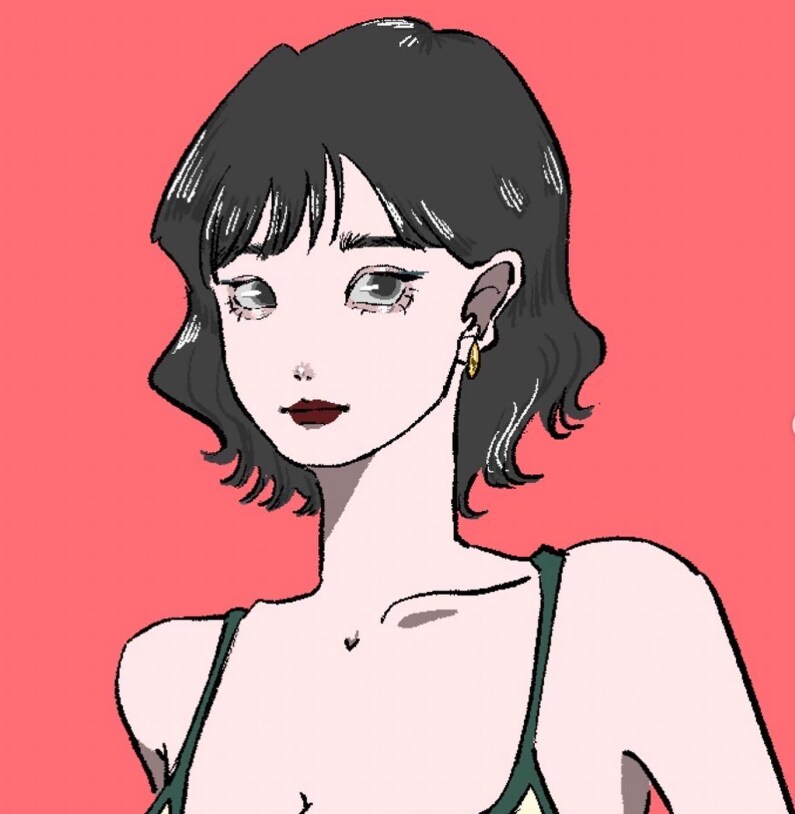 アイコン作成いたします おしゃれでかわいい線画風イラスト♩ イメージ5