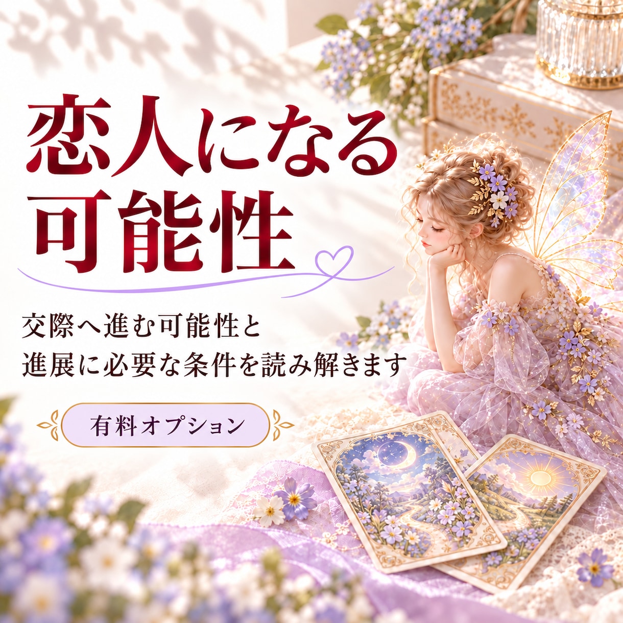 お二人が出逢った意味、今の関係・想いをお伝えします 出逢いに込められた意味と、今のご縁を読み解きます イメージ8