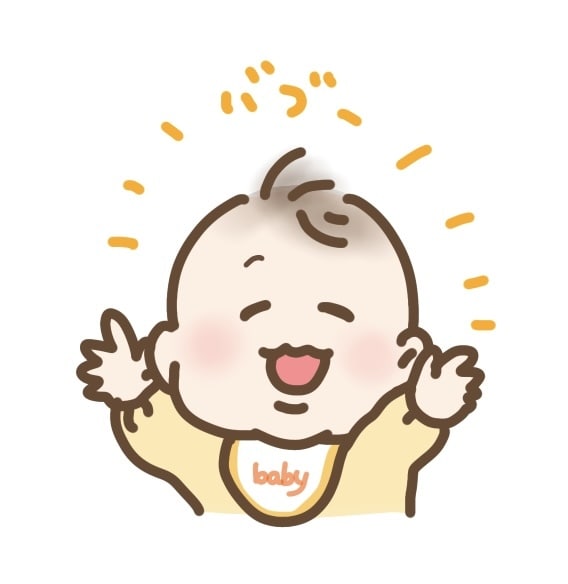 赤ちゃんのゆる〜い似顔絵描きます 赤ちゃんのゆるくて暖かい絵を描きます イメージ1