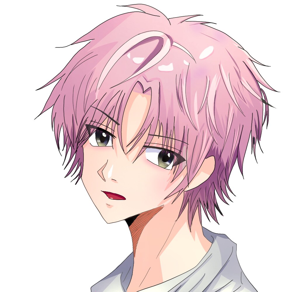 イケメンの一枚絵を描きます あなたの思うイケメンを描きます！アイコン、サムネなど使用可能 イメージ1