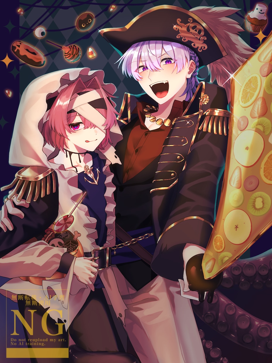 表情豊かで明るいキャラクターイラストを制作します アイコンや立ち絵にどうぞ！可愛いとカッコいいを丁寧に描きます イメージ6