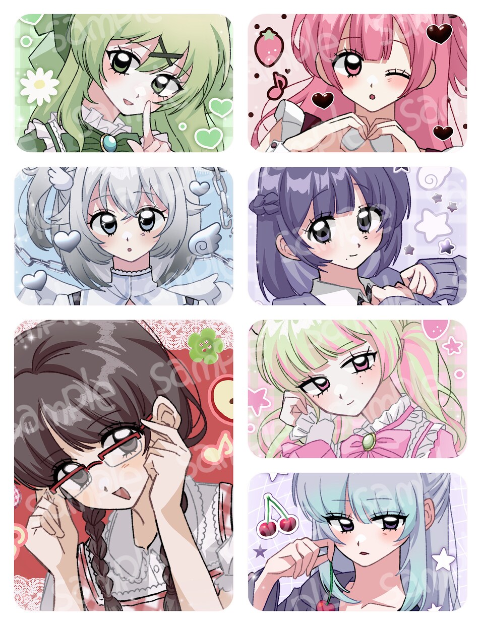 OCのイラスト依頼承ります お試しです　一枚絵の依頼承ります イメージ2