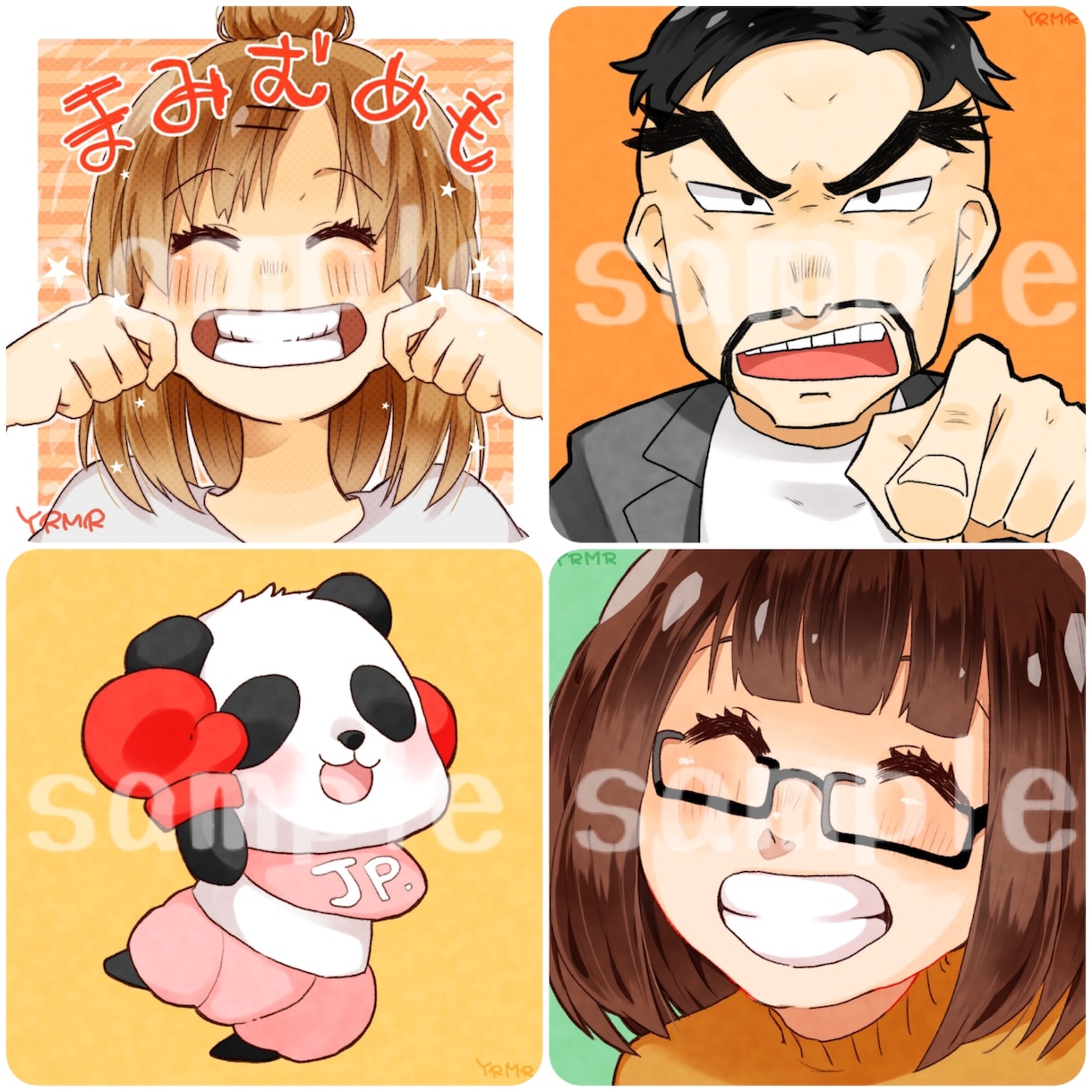 あなたのアイコンイラスト描きます 等身〜ゆる絵まで！自分だけのアイコンでSNSをもっと楽しく イメージ7