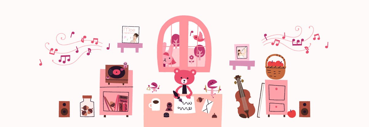 子ども向け・えほん向けのかわいいイラスト描きます お子様やご自身、ペットなどの似顔絵を混ぜれます イメージ2