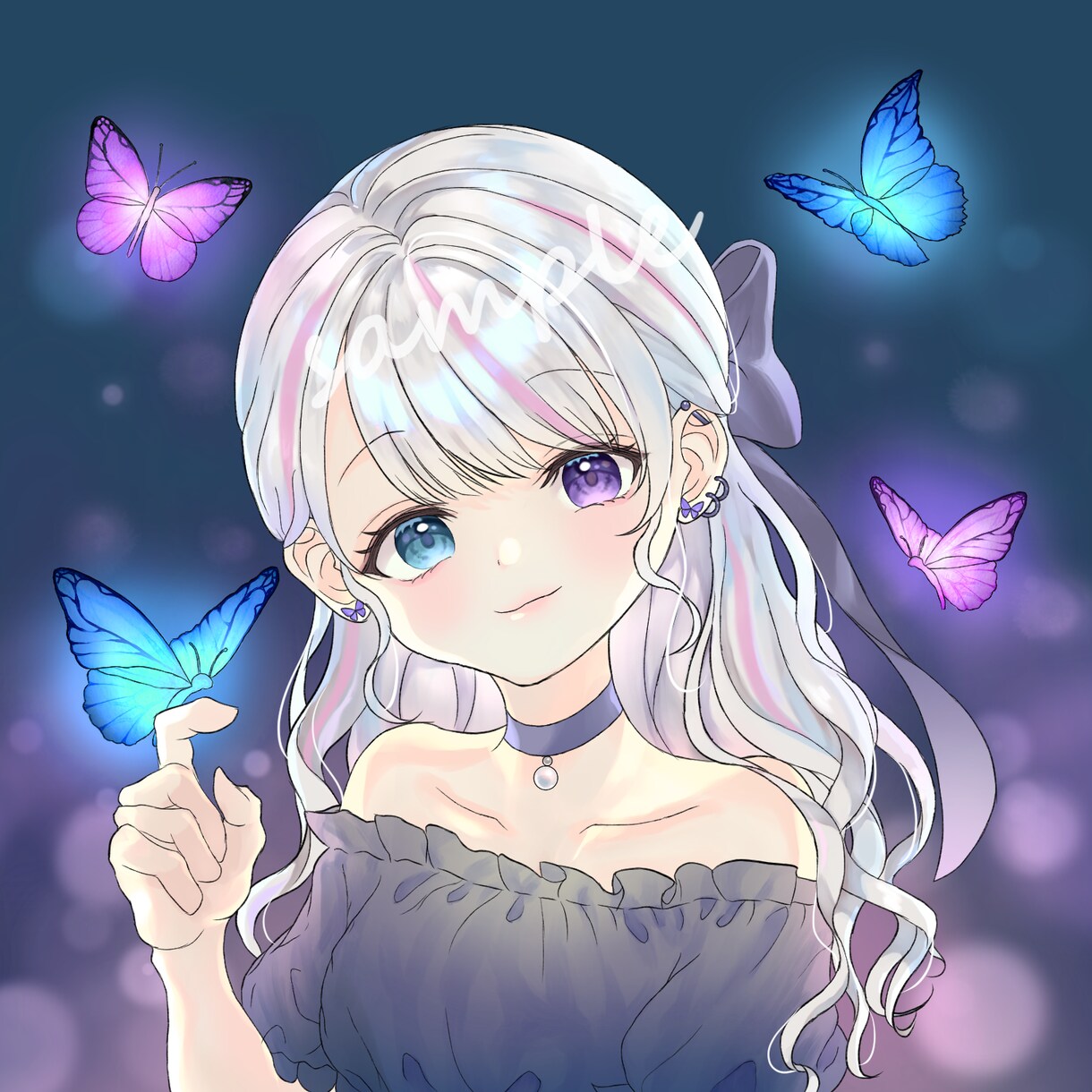 SNSで使用できるアイコン等イラスト作成します 用途に合わせて対応します！お気軽にご相談ください♩ イメージ6