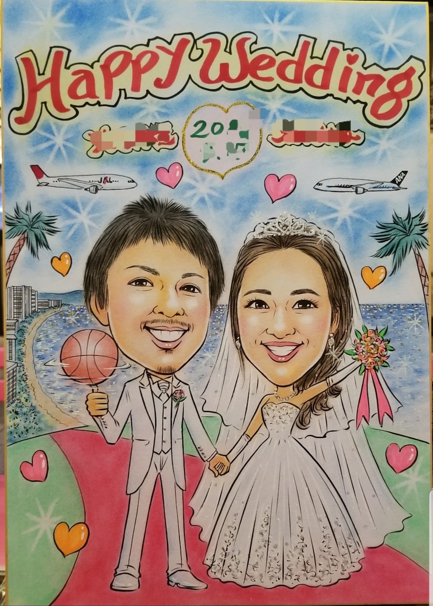暖かいパステルウェルカムボードを描きます 下描き確認(修正無制限)完成確認まであるので失敗0でご安心! イメージ5