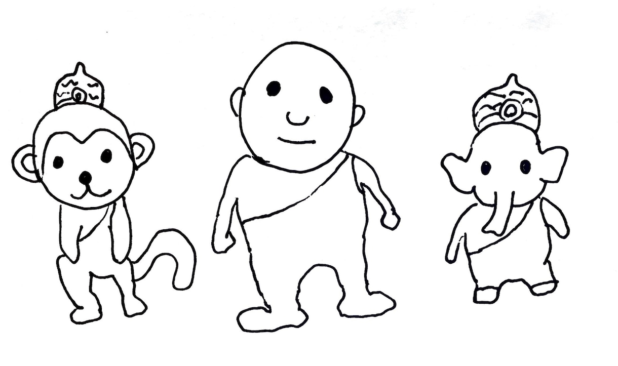 ゆるいイラスト描きます 動物や人、物のゆるいイラストを描きます。 イメージ7