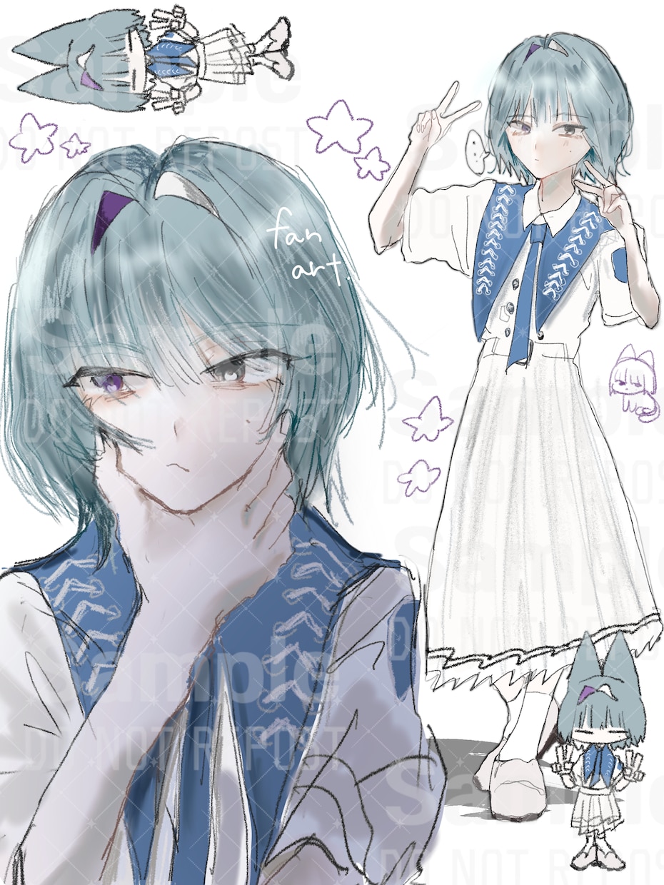 フラスタや横断幕用のイラストを制作します 誰かを応援されている方におすすめです^. ̫ .^ イメージ3