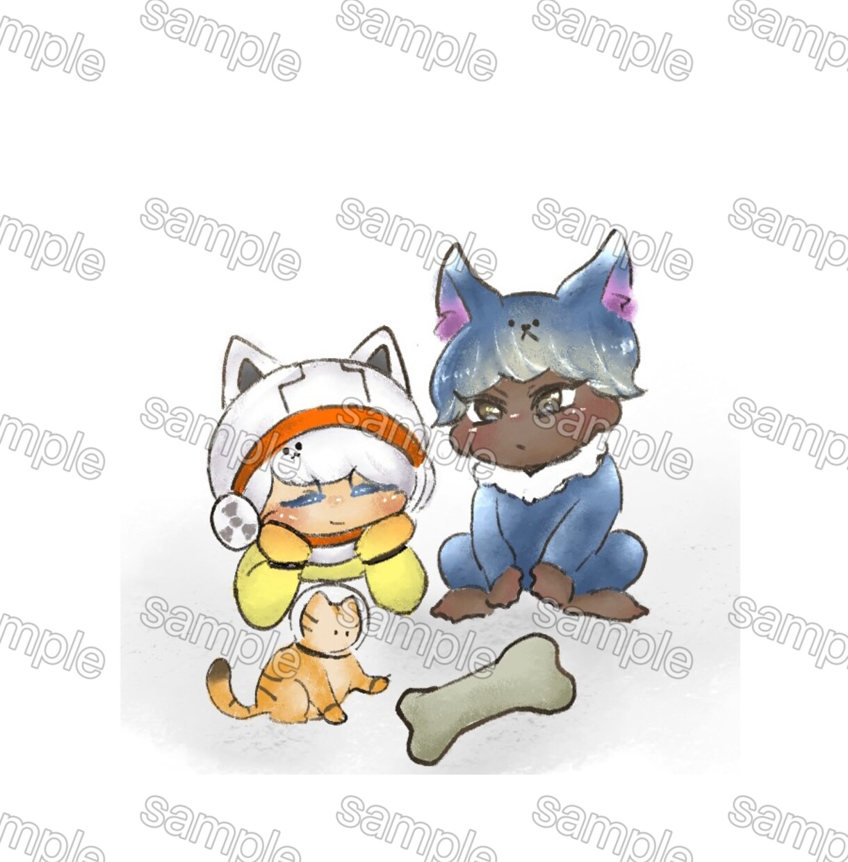 推しとイチャイチャ出来る夢絵アイコン描きます 画面から出てこない推しを隣に！！！ イメージ5