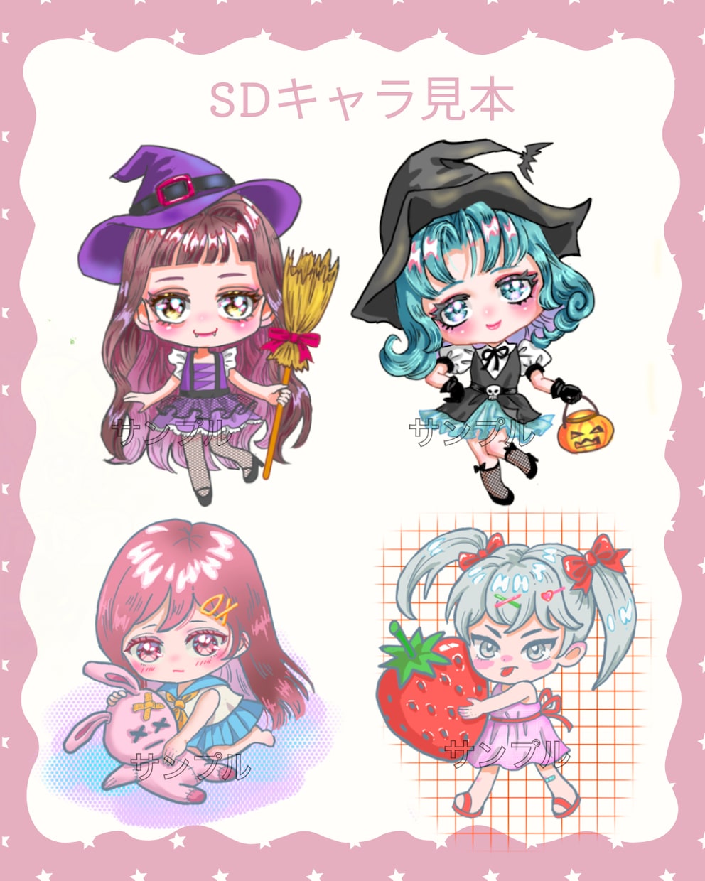 配信•SNS•活動用イラストを丁寧に作成します あなただけの世界観をキラキラの高品質な厚塗りで表現します イメージ9