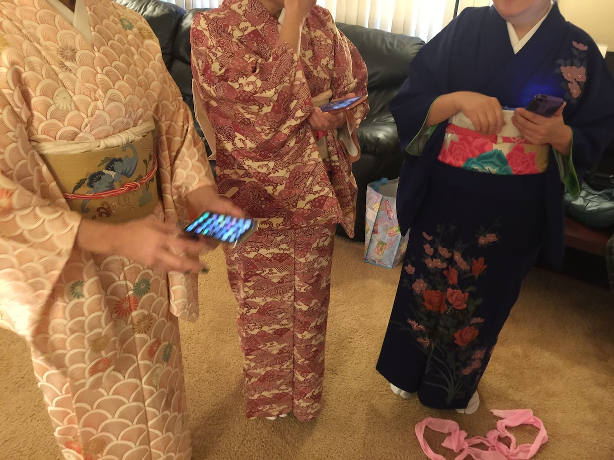 きもの着付けレッスンいたします 初心者の方歓迎。経験者の方の思い出しレッスンにも。 イメージ2