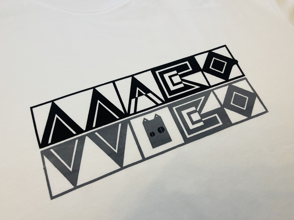 ご希望のロゴを作成します ロゴでシルクスクリーンプリント加工もできます。 イメージ1