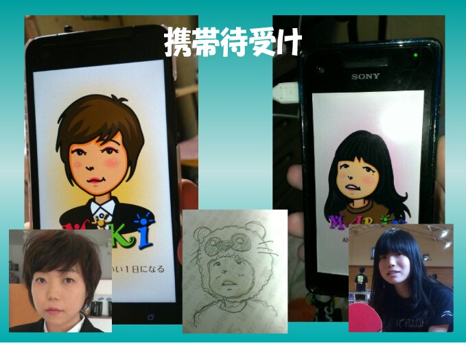 自然な可愛さのイラスト、似顔絵を描きます プロのCGデザイナーが描くカワイイ、そっくり似顔絵＆イラスト イメージ7
