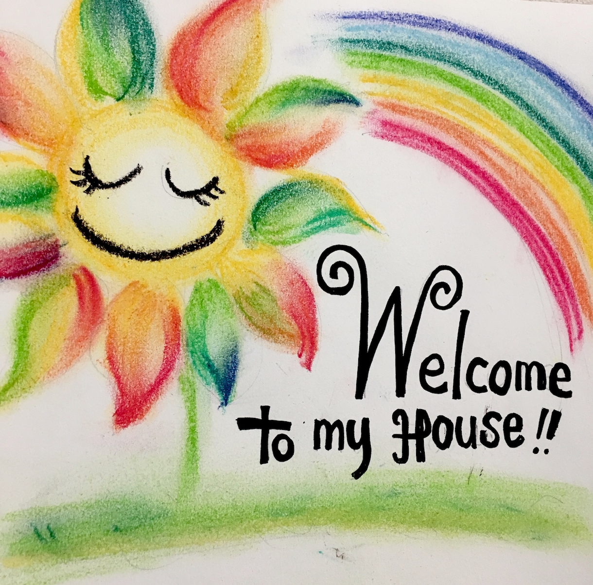 カラフルでアートな可愛いメッセージカードを描きます 誕生日や出産祝い、記念日や卒業、退職祝いなどに是非★★ イメージ2