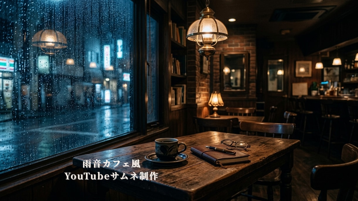 lofi・BGM系YouTubeサムネを作ります 毎週自分で作り続けているサムネイルを、あなたの動画にも イメージ1