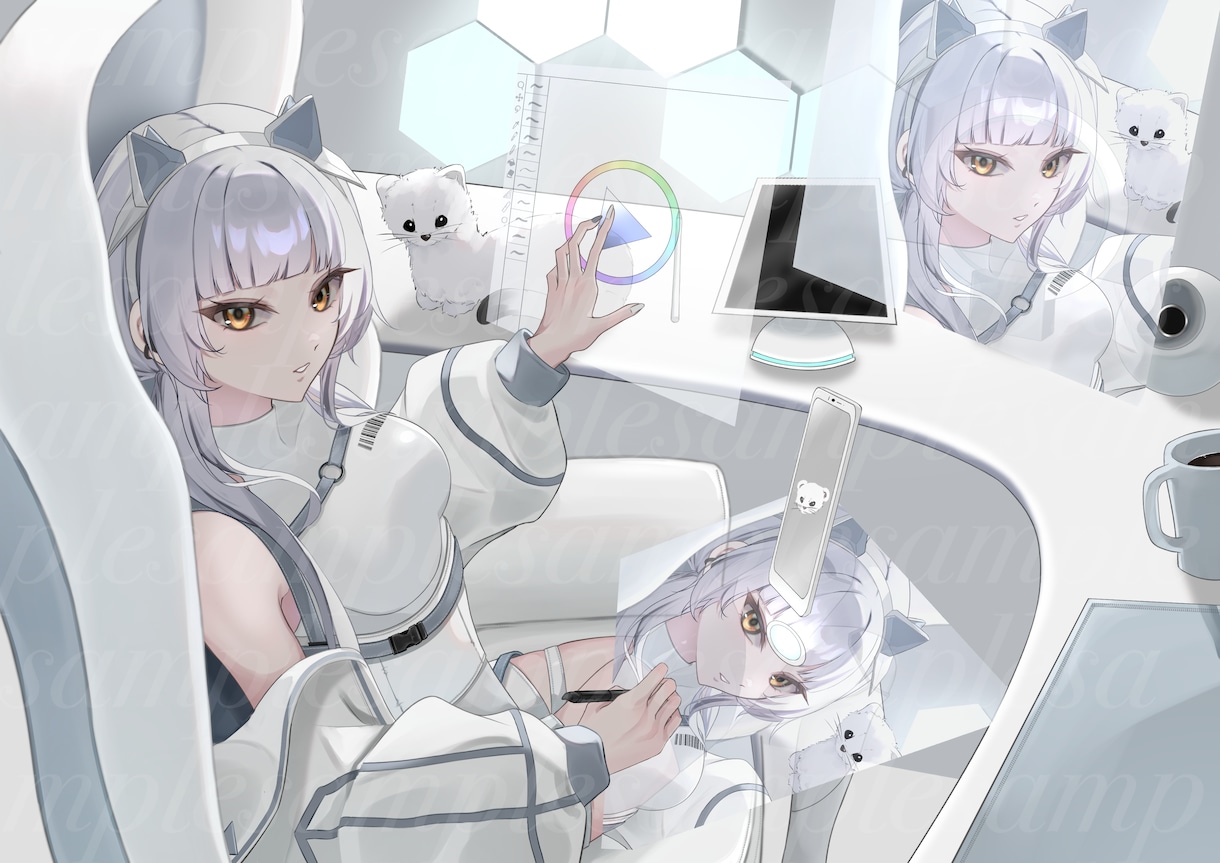 様々な用途のイラストお描きします 様々な雰囲気のイラストを描かせていただきます！ イメージ1