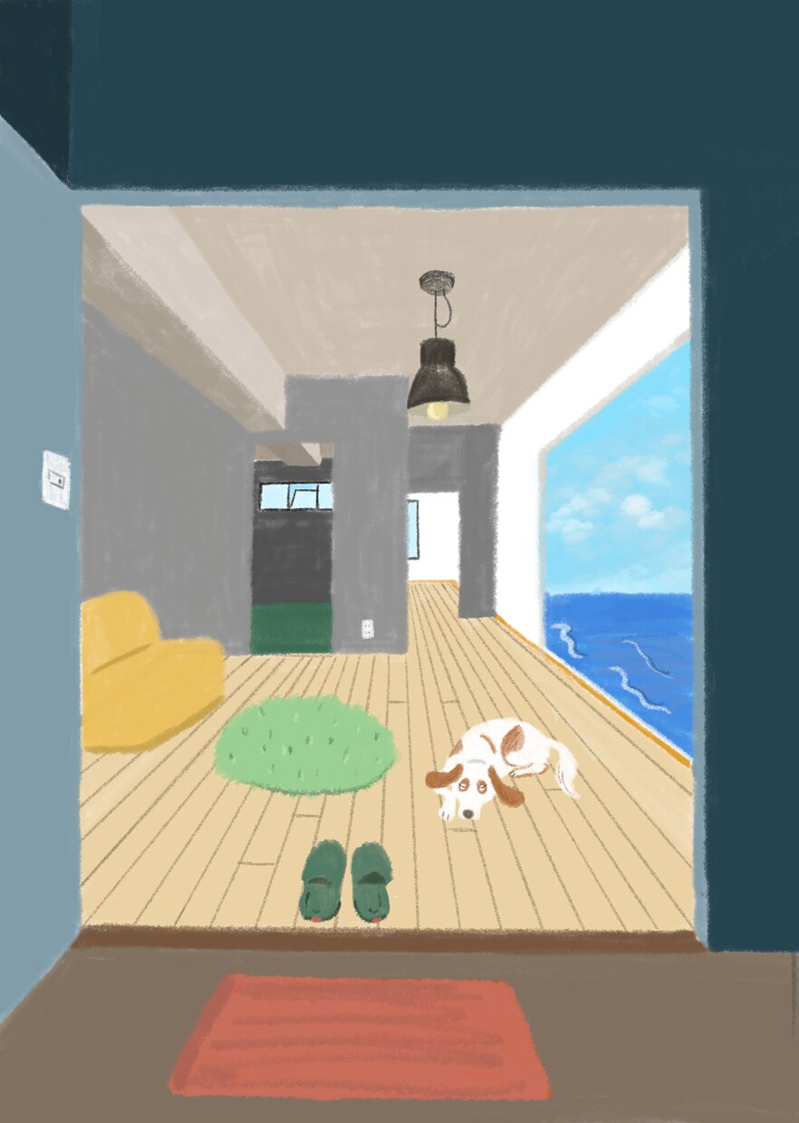 愛犬を絵本の世界にご招待します 絵本にでてきそうな可愛い一コマを愛犬でデザインします イメージ5