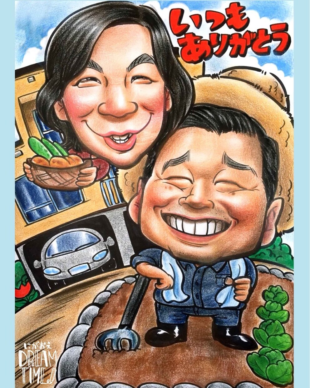 キャラクタータッチの似顔絵お描きします 似ていて可愛らしくお描きします★ イメージ6