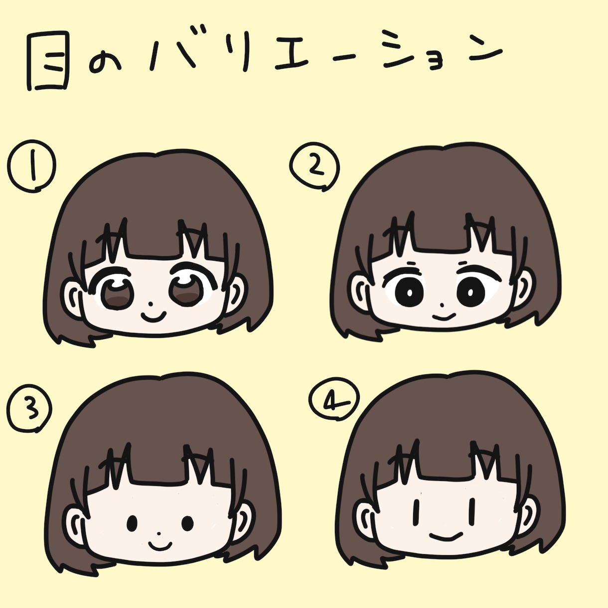 ゆるかわな似顔絵アイコンお描きします ご希望の方には別途線画もお付けします！ イメージ3