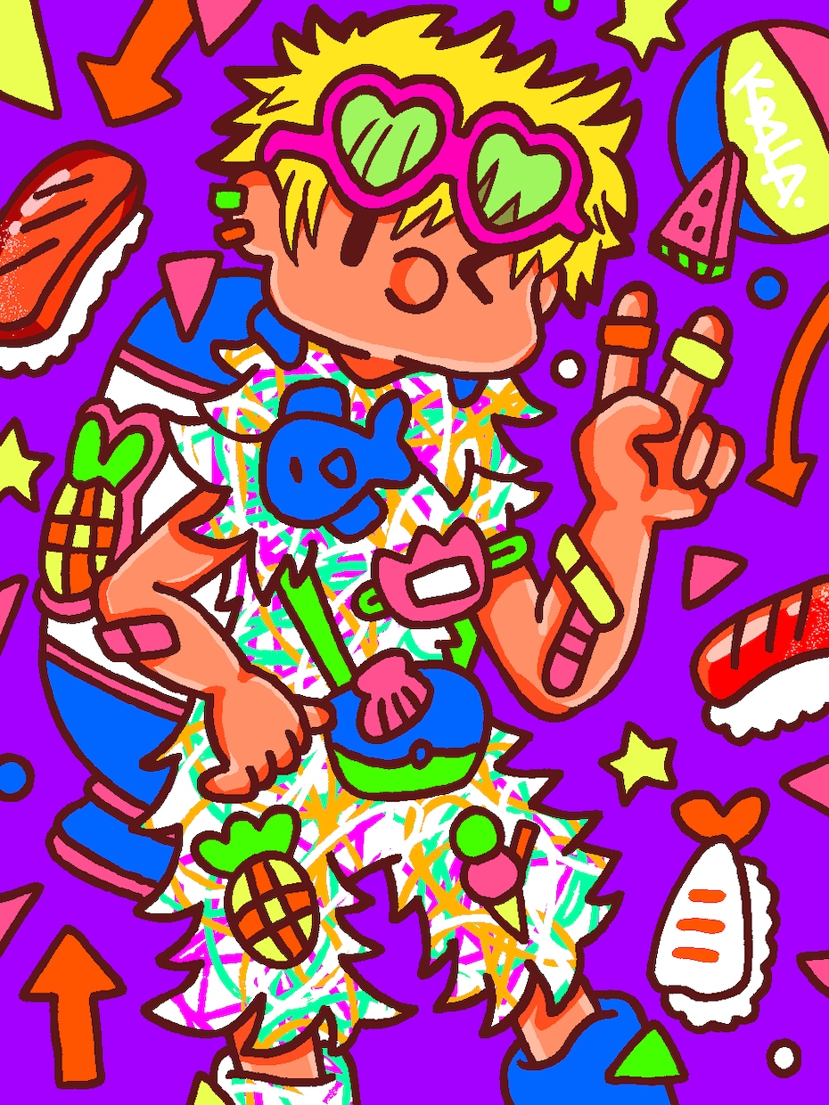 一緒に相談し合いながら究極のデザインを制作できます 究極のデザインイラストを共に作りませんか？ イメージ1