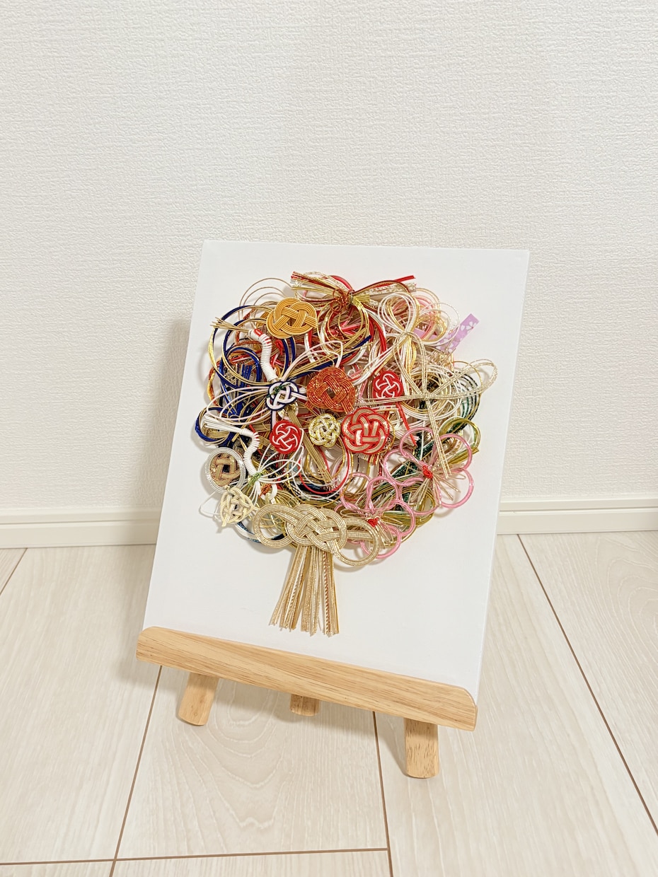 ご祝儀袋をリメイクして水引アートをお作りします 大切な思い出をかたちに残しませんか イメージ9