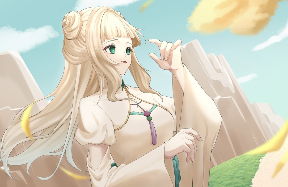 1枚絵を描きます キャラがその世界でいきいきとしたイラストを手がけます。 イメージ3
