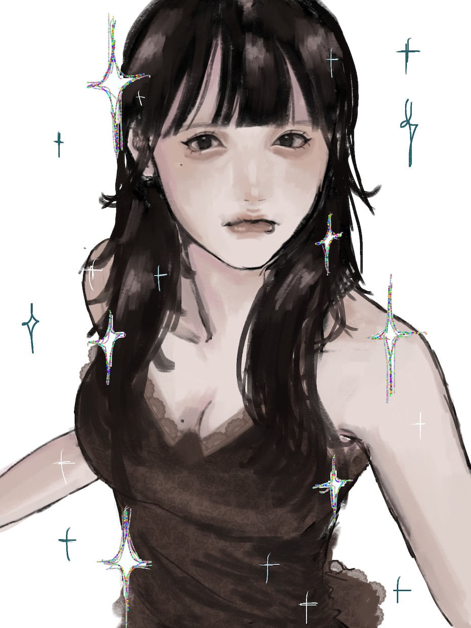 リアル風な厚塗りイラスト描きます 可愛いリアルよりの厚塗りイラスト描きます♡ イメージ1