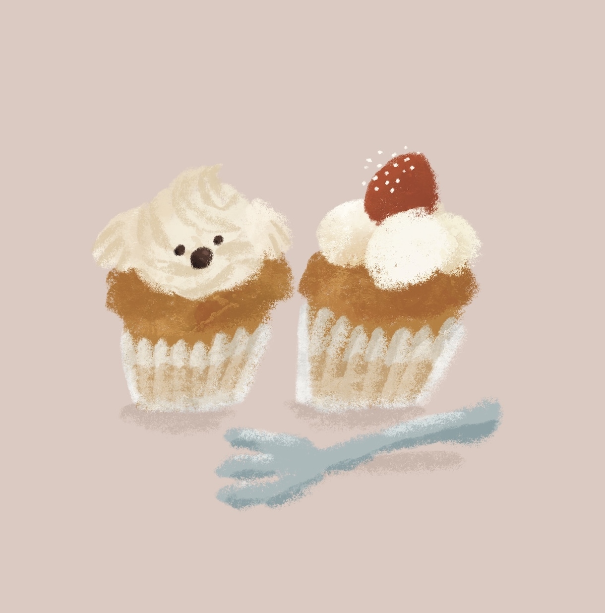 まるで絵本の世界。目を惹くフードイラスト描きます カフェ・お菓子屋さん必見。差がつくイラストです。 イメージ2