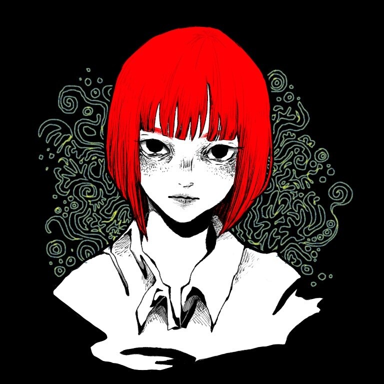 エモい！雰囲気のアイコン作成します 独特な表情で見つめてくるイラストいかがですか？ イメージ2