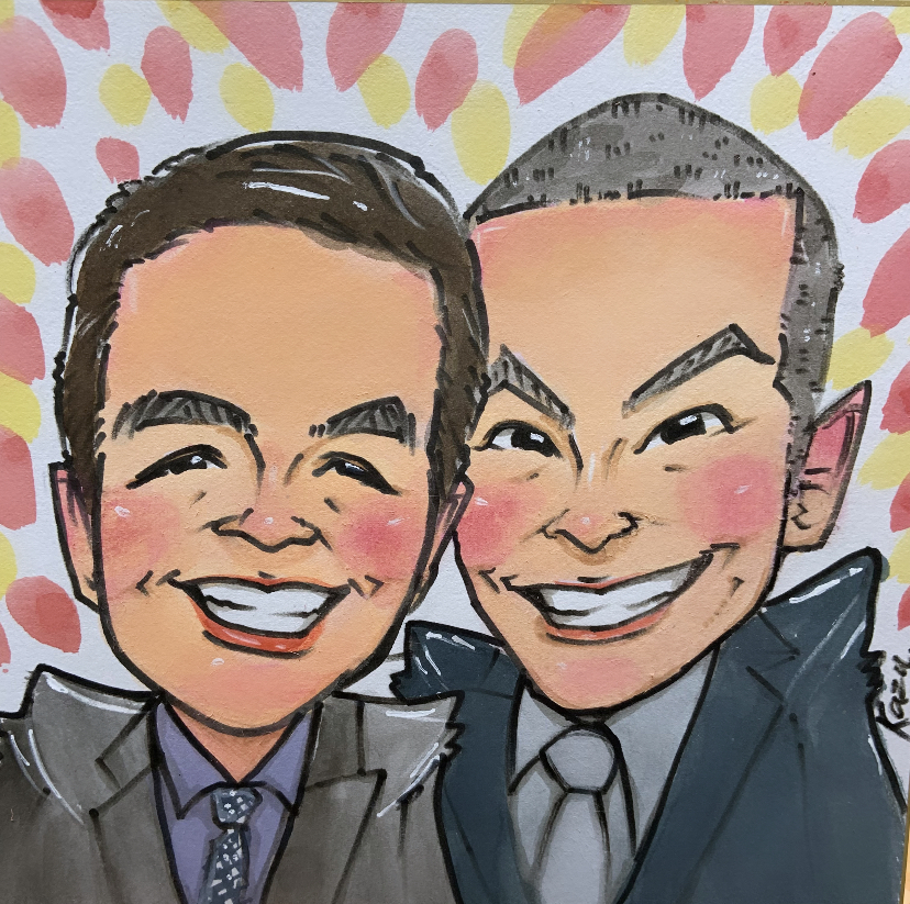 かわいいタッチの似顔絵を描きます ⭐︎似顔絵をプレゼント、記念日にいかがでしょうか⭐︎ イメージ2