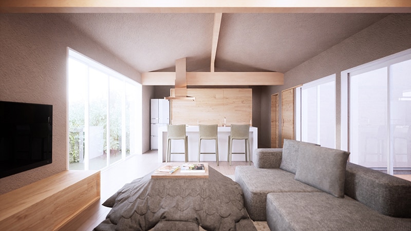 建築パースの作成承ります 建築パースを作成で受注確率上昇、コスト削減。 イメージ4