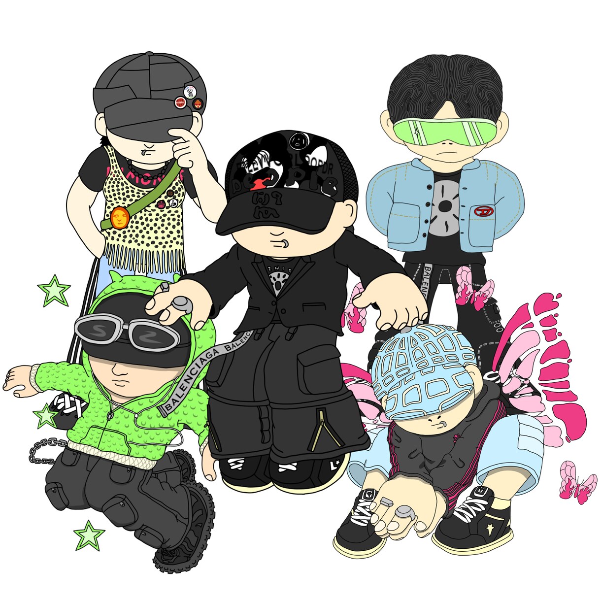 あなたのファッションを絵にします 自分の服をイラストにしたい方必見 イメージ1