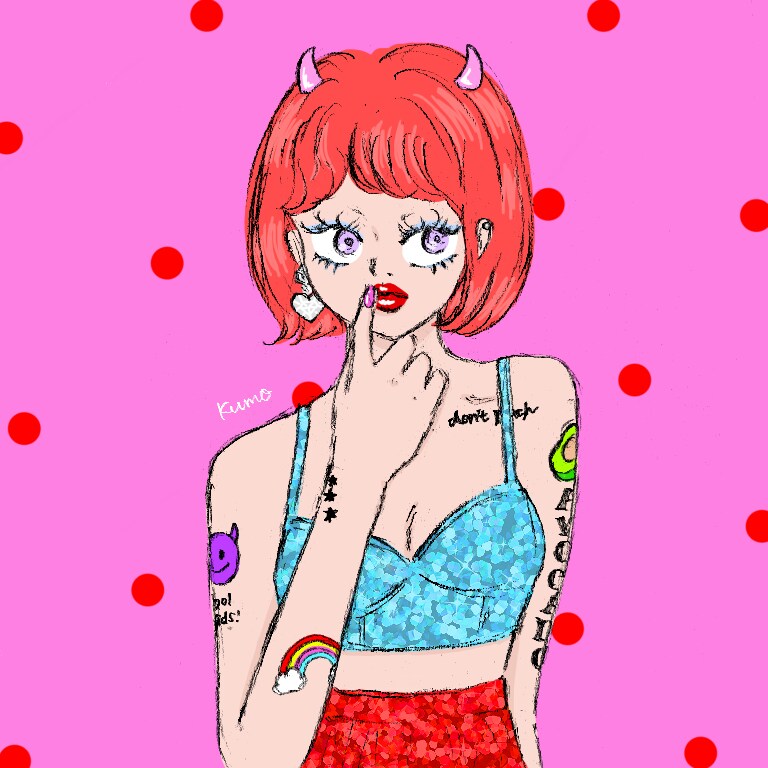 オリジナルイラスト作成いたします ♡個性的で可愛いイラスト、お任せください！♡ イメージ3