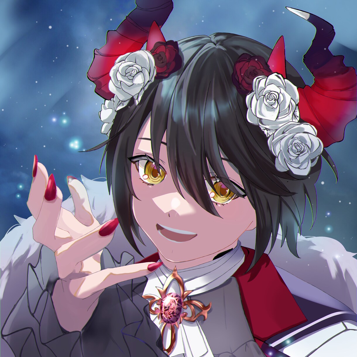 表情豊かなイラスト・立ち絵を制作いたします 厚塗りでもアニメ塗りでもない、柔らかな質感と温度感を大切に。 イメージ1