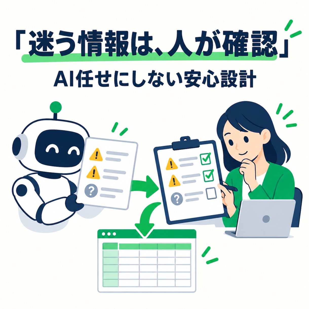 LINE報告をAIで顧客台帳・月報に整理します 現場はいつも通り報告、記録と月次集計を効率化 イメージ5