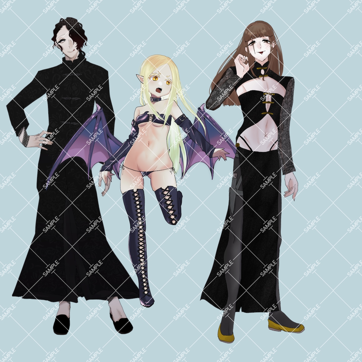 TRPGやゲーム立ち絵描きます TRPG立ち絵〜ディスプレイやゲームの立ち絵描きます！ イメージ2