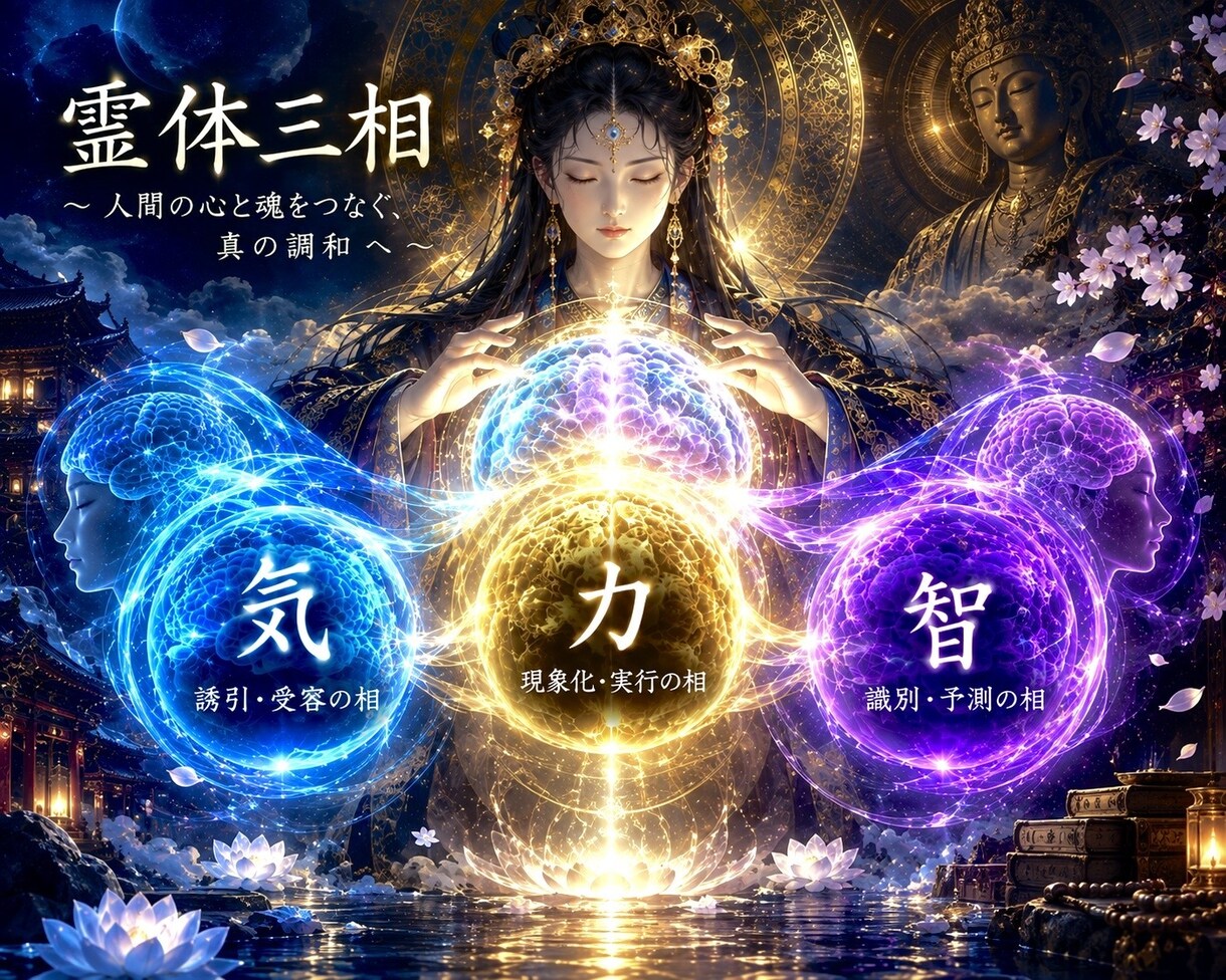霊体三相を強化調整し願望実現への流れを整えます 貴方の無限大の可能性を引き出し、願望を実現へ導きます イメージ2