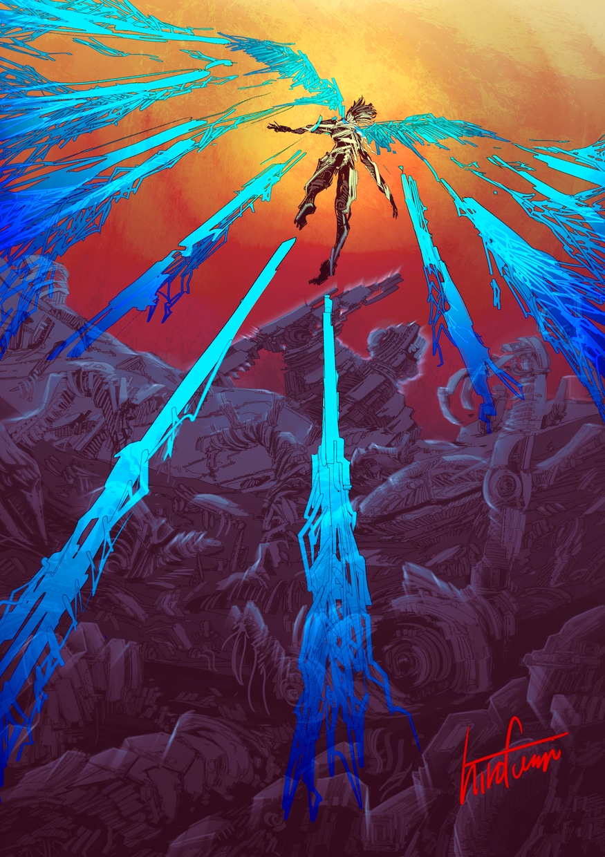 SF・メカ・ファンタジー系イラストを描きます デジタルアートの世界大会出場作家がオーダーメイドで製作 イメージ8