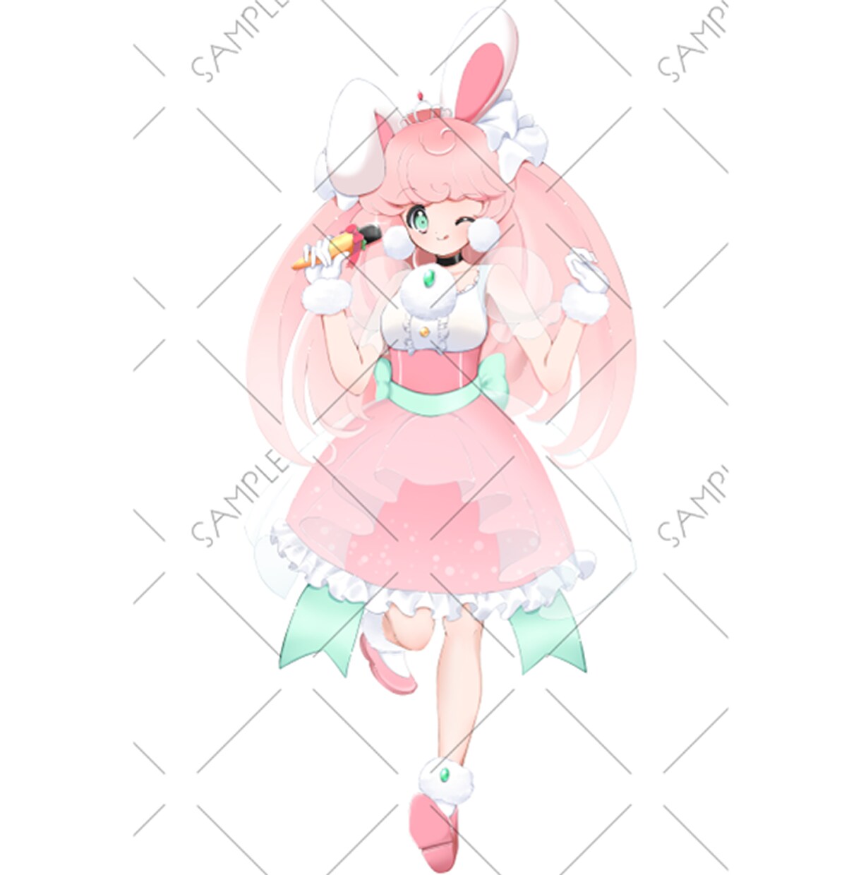 3/31まで限定価格/一枚絵制作いたします 可愛いイラスト描きます！オリジナル・版権可 イメージ6