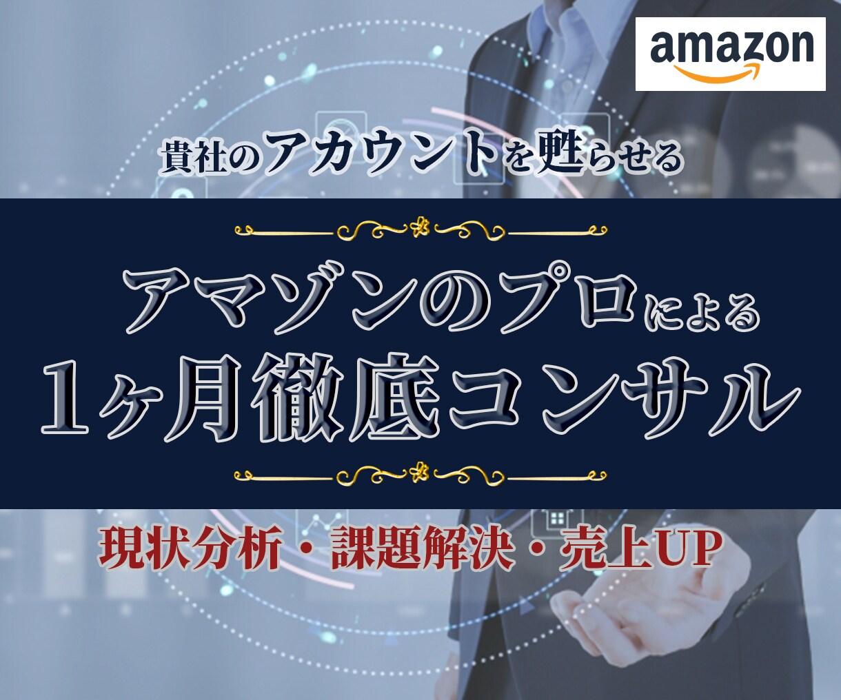 売上UP！課題解決！１ヶ月間徹底コンサルします 貴社アカウントを甦らせる！アマゾンのプロによる徹底コンサル イメージ1