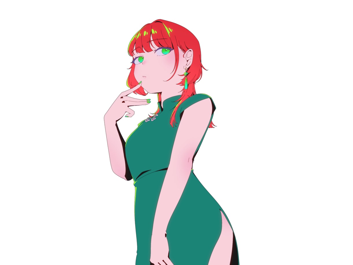 アニメ塗りのキャラクターイラスト作成します ちびキャラから等身イラストまで！目を引くキャラを描きます！ イメージ2